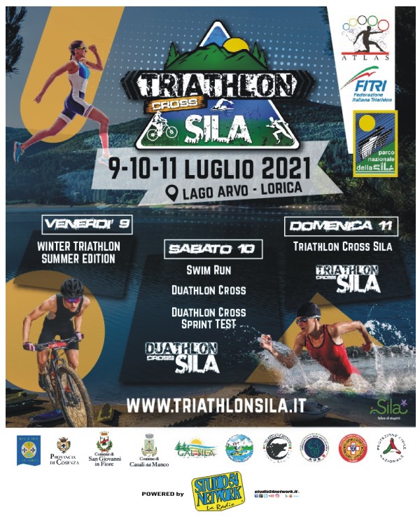 Triathlon 2021 a Lorica, in Sila, con Studio54network!