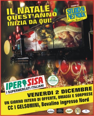 Con Ipersisa, a Bovalino, quest'anno il Natale parte da qui! con Studio 54 network