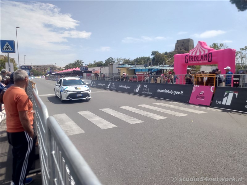 In diretta su Studio54network, sesto traguardo per il Giro d'Italia 2022. A Scalea, vince Demare in volata su Ewan e Cavendish.