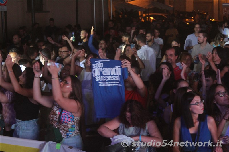 Ad Arena con Studio54network, Valerio Scanu, Arma, Dj Jad & Wlady. Soldout!