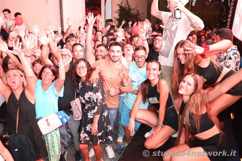 Per la Notte Piccante 2022, a Lago,  Area54, con Studio54network e Dj Jad & Wlady