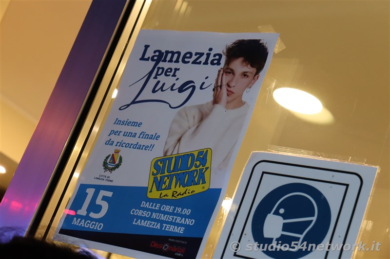 A Lamezia Terme, con l'Amministrazione comunale, tutti a tifare Luigi Strangis, che vince Amici 21