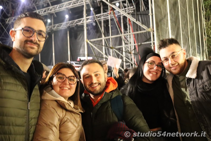 Grande la festa, con in Negramaro, in Piazza Duomo a Messina,  su Studio54network