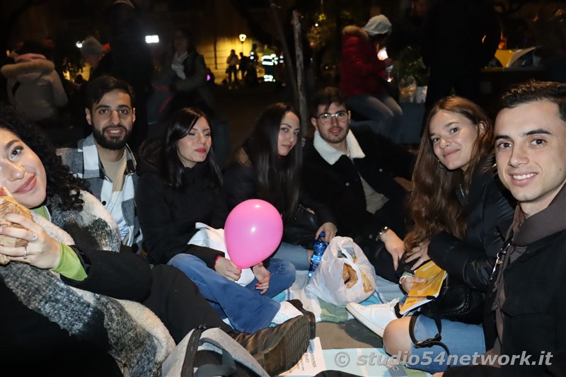 Grande la festa, con in Negramaro, in Piazza Duomo a Messina,  su Studio54network