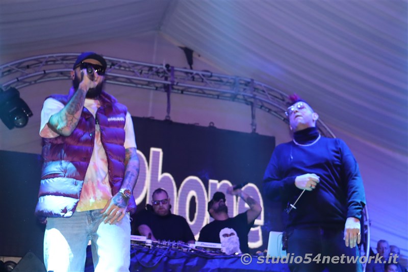 Grande la festa, nel Winterland di Siderno, con i Boomdabash, su Studio54network