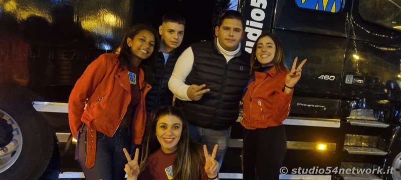 Grande la festa, nel Winterland di Siderno, con Rocco Hunt, su Studio54network