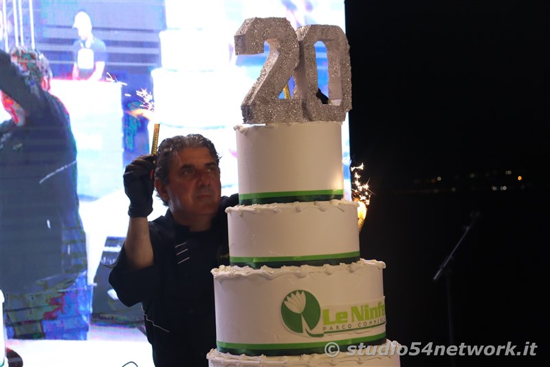 Il centro commerciale Le Ninfee spegne 20 candeline, ed  una grande festa. Con Studio54network,Scintilla,Baccini e Calabrese, su Studio54network 