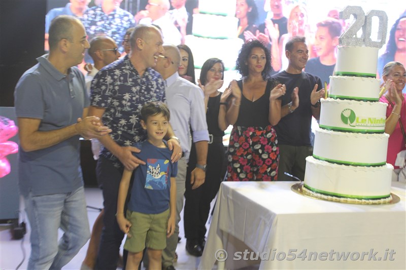 Il centro commerciale Le Ninfee spegne 20 candeline, ed  una grande festa. Con Studio54network,Scintilla,Baccini e Calabrese, su Studio54network 