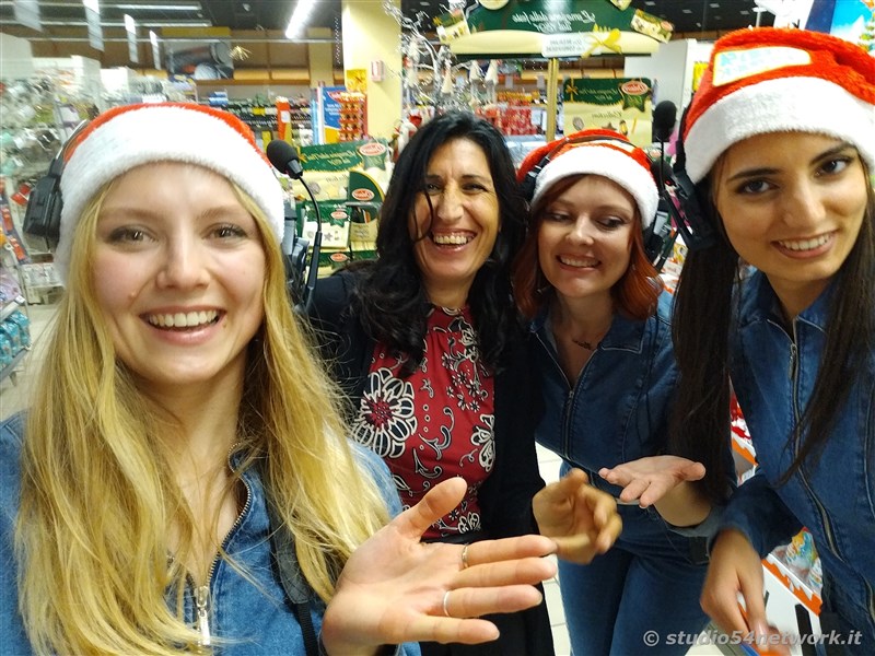 Con Ipersisa  Natale al centro commerciale I Gelsomini, con Studio54network