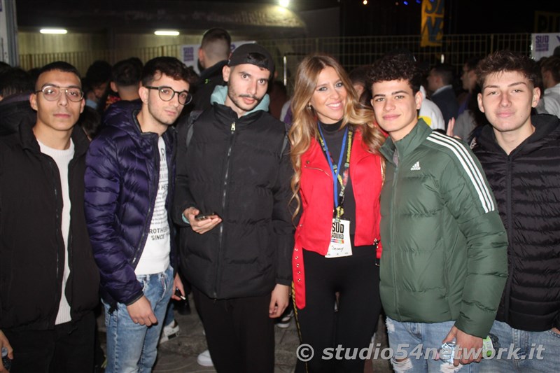 Sud Sound Festival, con Finesse, Ernia, e Sfera Ebbasta, l'8 dicembre 2023  una grandissima festa,  in diretta interregionale su Studio54network! 