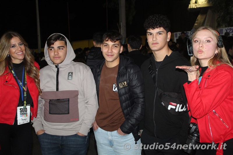 Sud Sound Festival, con Finesse, Ernia, e Sfera Ebbasta, l'8 dicembre 2023  una grandissima festa,  in diretta interregionale su Studio54network! 