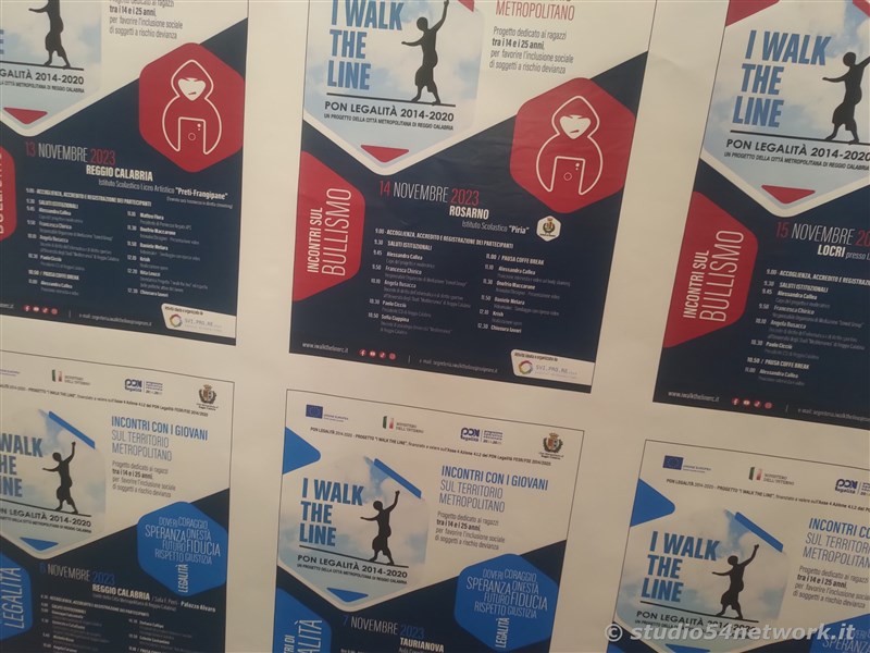 I Walk the Line, a Reggio Calabria con il Ministero dell'Interno, la Citt Metropolitana e Studio54network