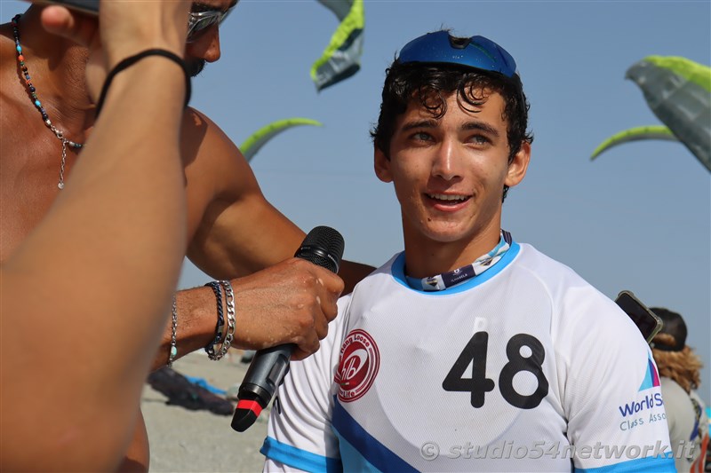 In Calabria, all'Hangloosebeach di Gizzeria, Formula Kite Youth World Championship, su Studio54network 