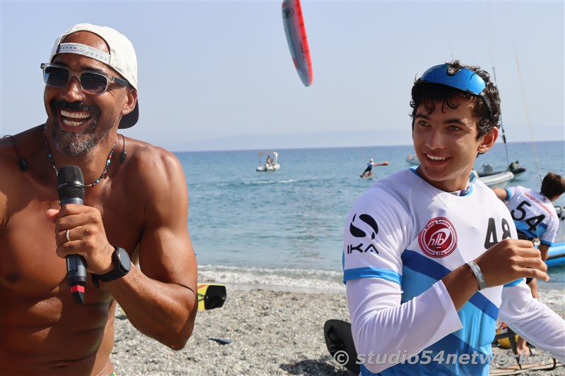In Calabria, all'Hangloosebeach di Gizzeria, Formula Kite Youth World Championship, su Studio54network 