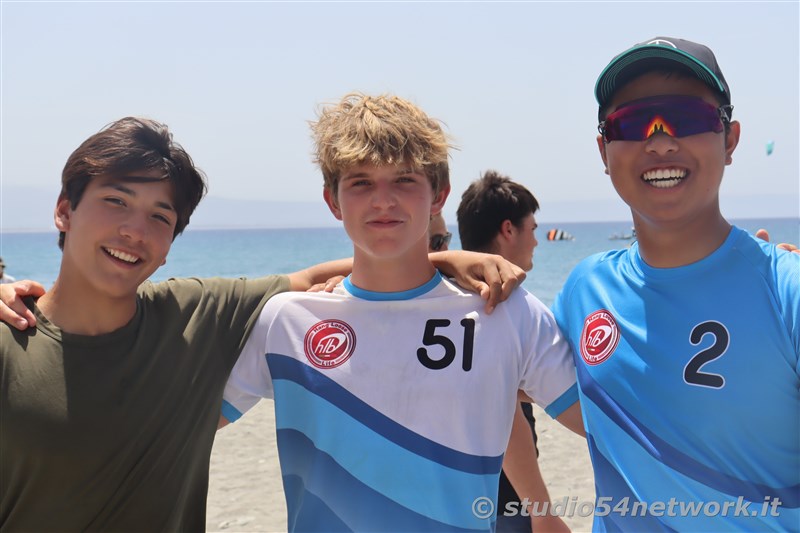 In Calabria, all'Hangloosebeach di Gizzeria, Formula Kite Youth World Championship, su Studio54network 
