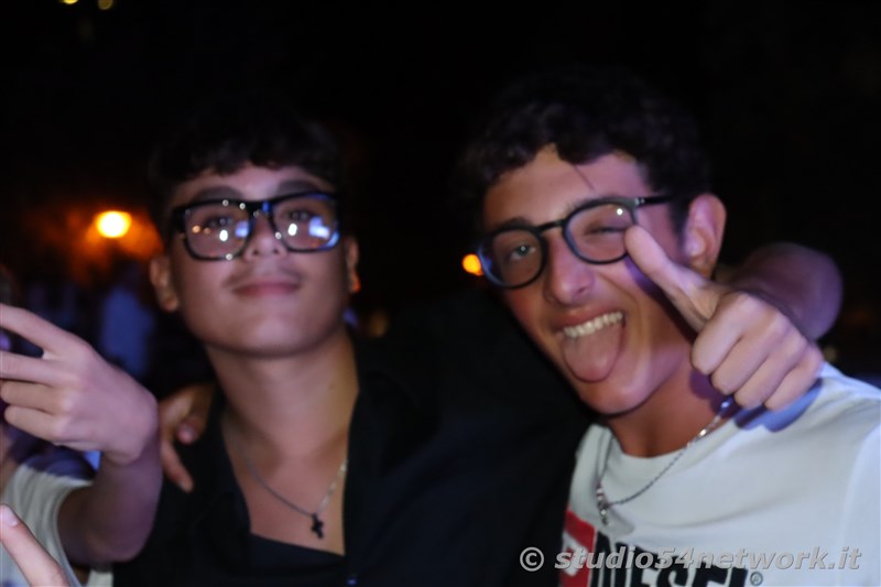 E' un grande successo la Notte Bianca di Torre Melissa, con Studio54network