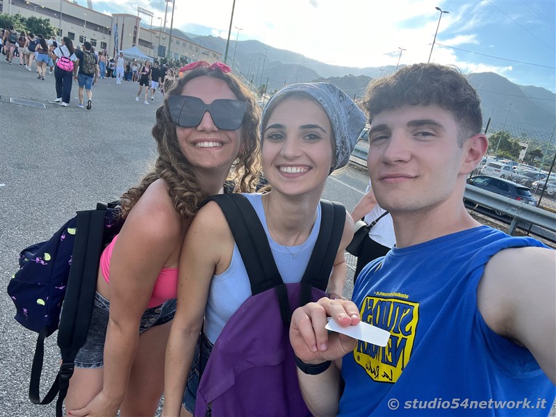Soldout per Tiziano Ferro a Messina, nello stadio San Filippo. 