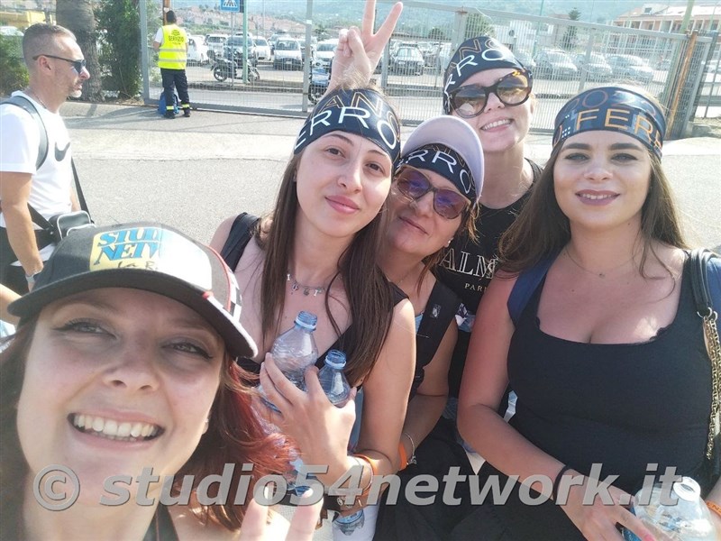 Soldout per Tiziano Ferro a Messina, nello stadio San Filippo. 