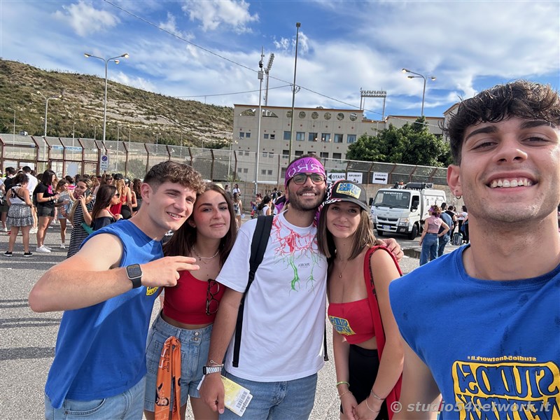 Soldout per Tiziano Ferro a Messina, nello stadio San Filippo. 