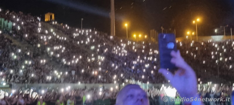 Soldout per Tiziano Ferro a Messina, nello stadio San Filippo. 