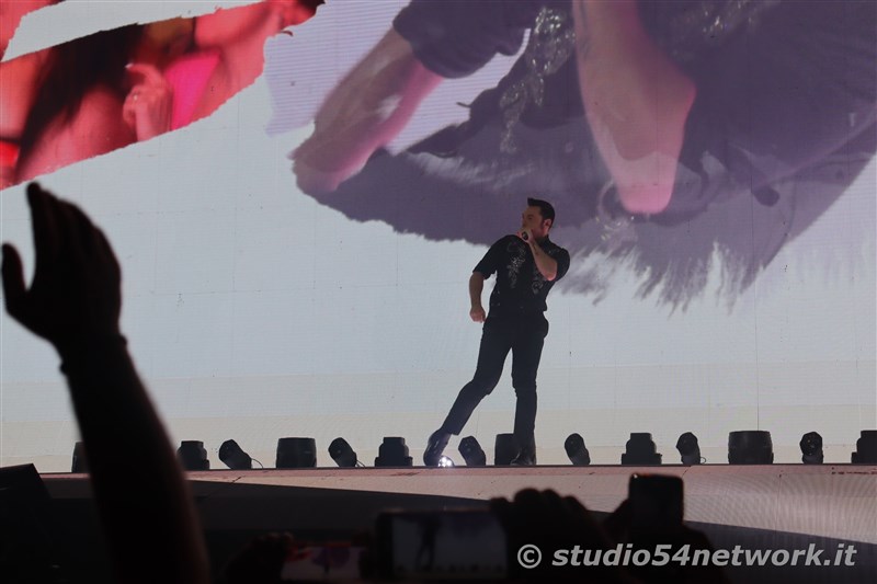 Soldout per Tiziano Ferro a Messina, nello stadio San Filippo. 