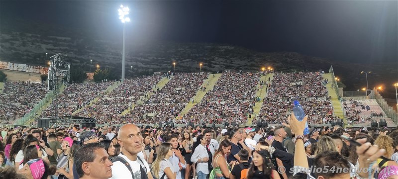 Soldout per Tiziano Ferro a Messina, nello stadio San Filippo. 