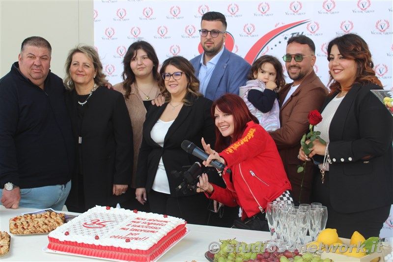 A Montalto Uffugo buon trentacinquesimo compleanno Victor Group, in diretta interregionale e radiovisione su Studio54network