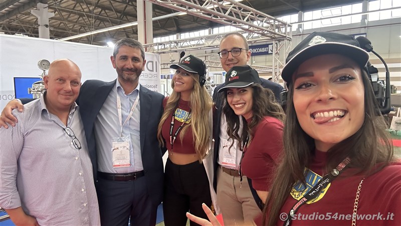 Con IannelloInox, eccellenza italiana nella produzione di impianti e macchine settore lattiero-caseario,  con Studio54network in radiovisione dal SIC, il salone dell'Industria Casearia, nel Polo Fieristico di Caserta. 