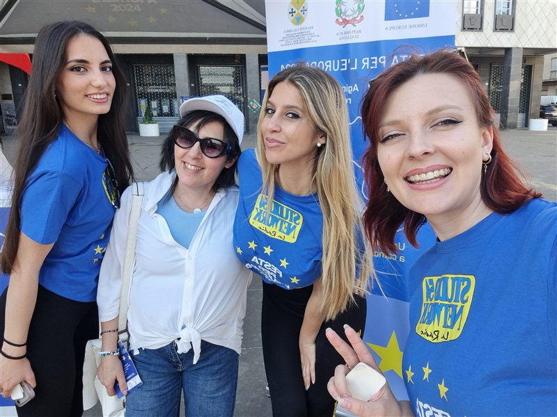 Da Cosenza riparte il tour calabrese dedicato alla Festa dell'Europa, con Studio54network