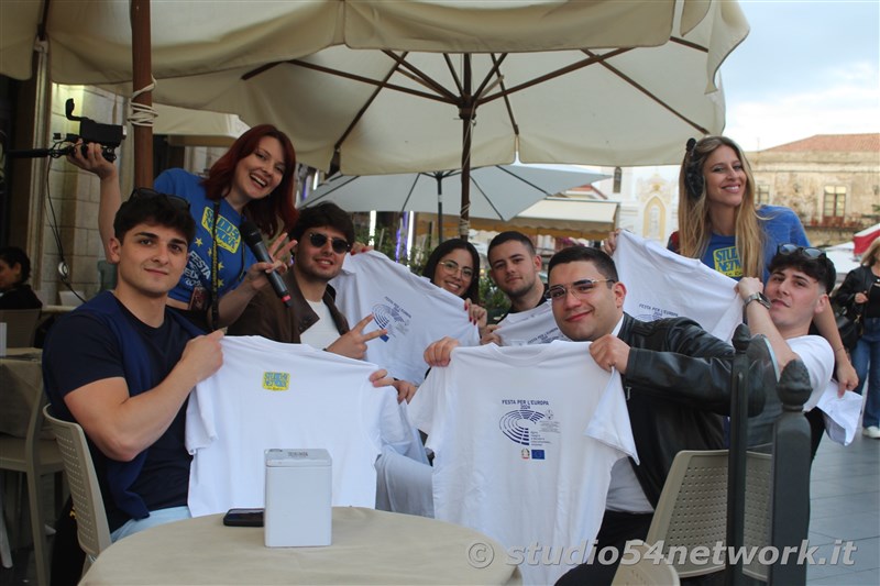 Da Pizzo Calabro parte il tour calabrese dedicato alla Festa dell'Europa, con Studio54network