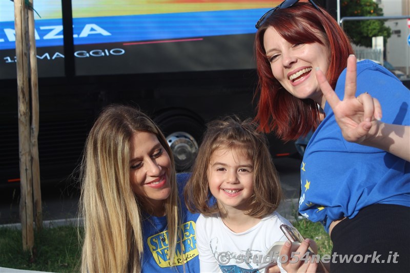Da Soverato riparte il tour calabrese dedicato alla Festa dell'Europa, con Studio54network