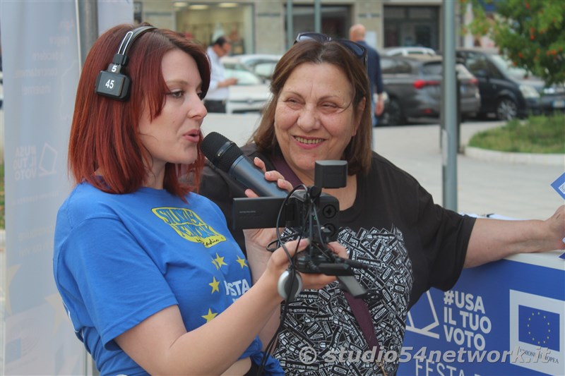 Da Soverato riparte il tour calabrese dedicato alla Festa dell'Europa, con Studio54network
