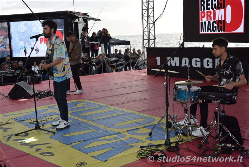 Reggio Primo Maggio, il concertone in riva allo Stretto, con la Citt Metropolitana di Reggio Calabria. E' Studio54Live!