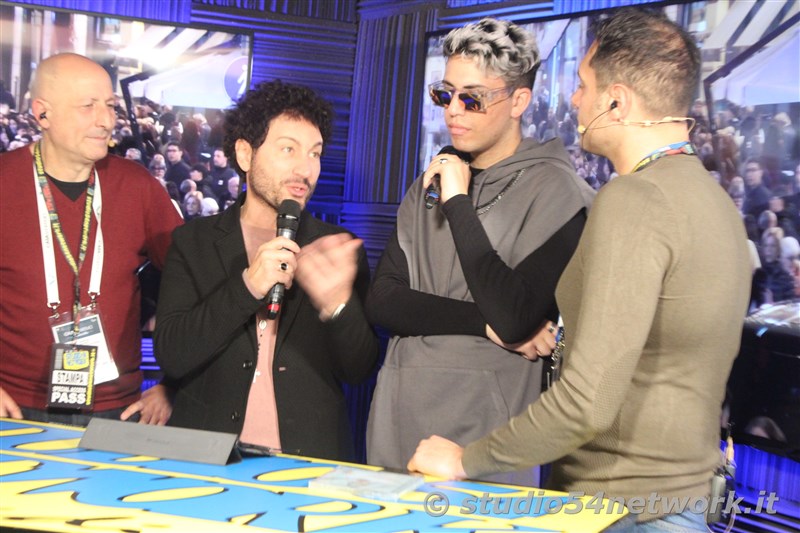 Sanremo 2024 su Studio54network, con Amadeus, Angelina Mango,Annalisa, Geolier