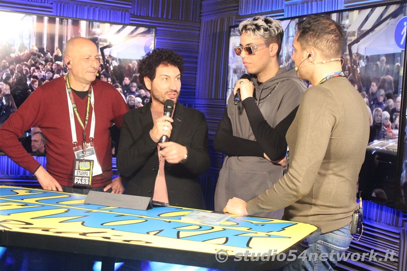 Sanremo 2024 su Studio54network, con Amadeus, Angelina Mango,Annalisa, Geolier