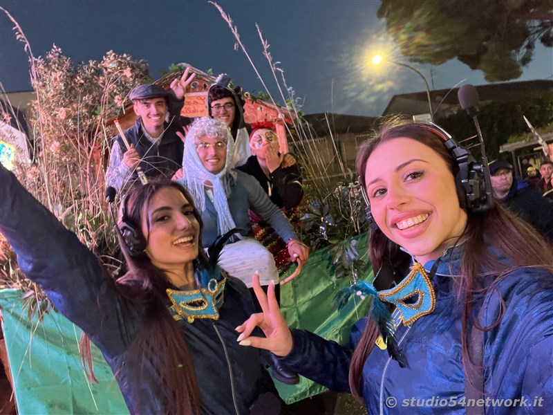 Ultimo giorno del Carnevale 2025, ed ad Ardore la festa  ancora pi grande. In diretta e radiovisione con Studio54network!