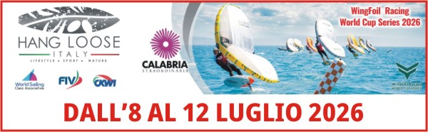 WingFoil Racing e World Cup Italy all'Hangloosebeach di Gizzeria, con Studio54network