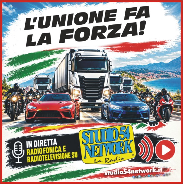 STATALE 106, la Calabria scende in strada: centinaia di lavoratori e cittadini uniti contro il carovita. La protesta della dignit� 
            e del lavoro in diretta su Studio54network.